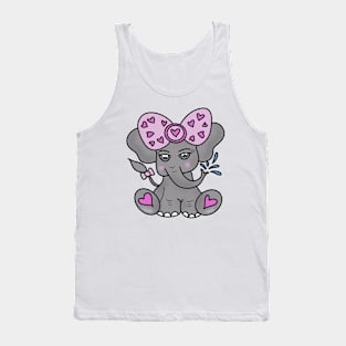 Cute Elephant Tank Top